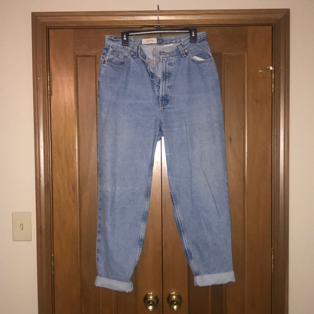 Vintage GAP blue jeans (boyfriend style)!!